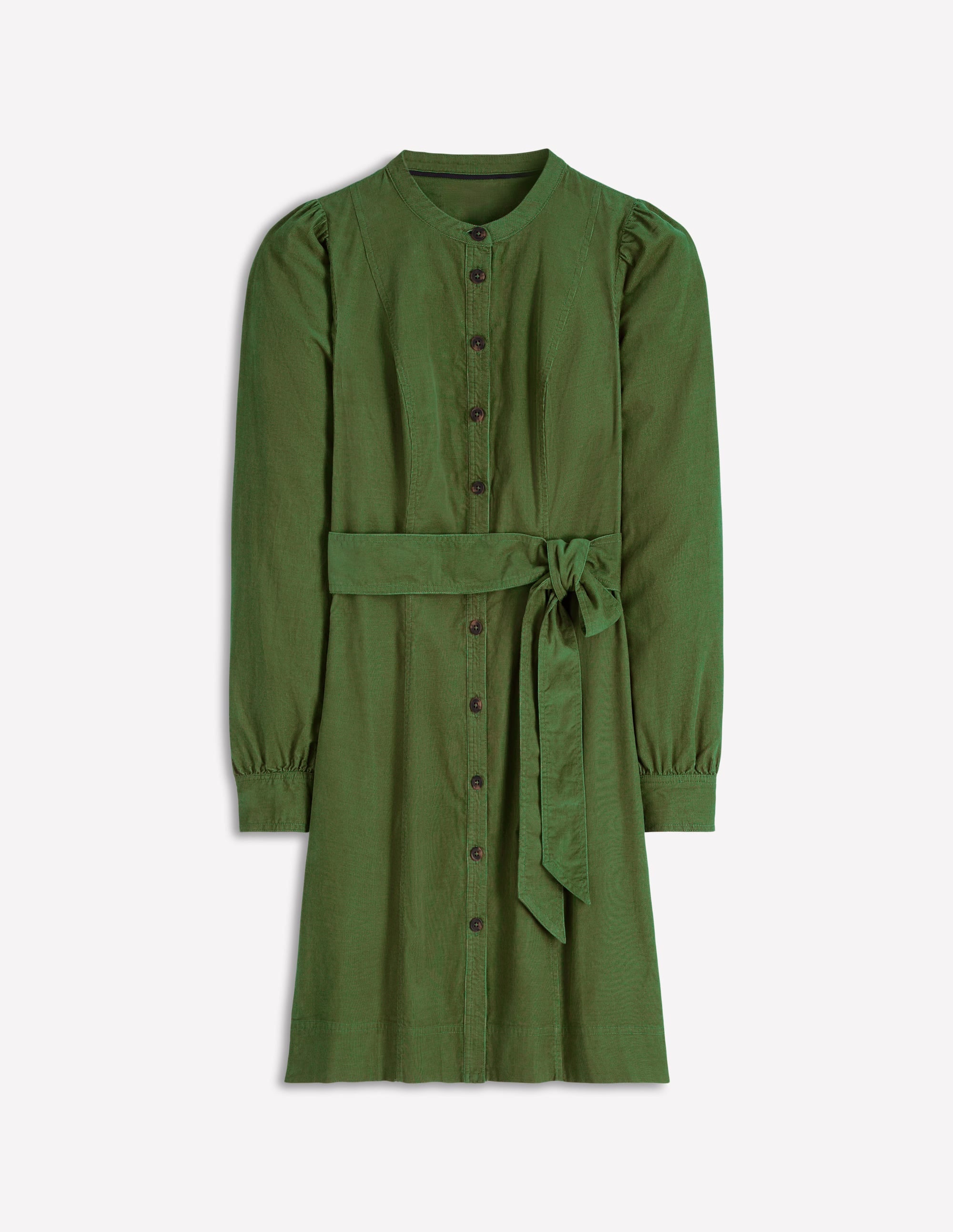 Bre Cord Short Dress-Fern - Image 5