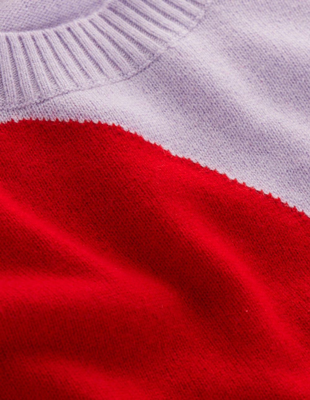 Lydia Cashmere Jumper-Purple Heart