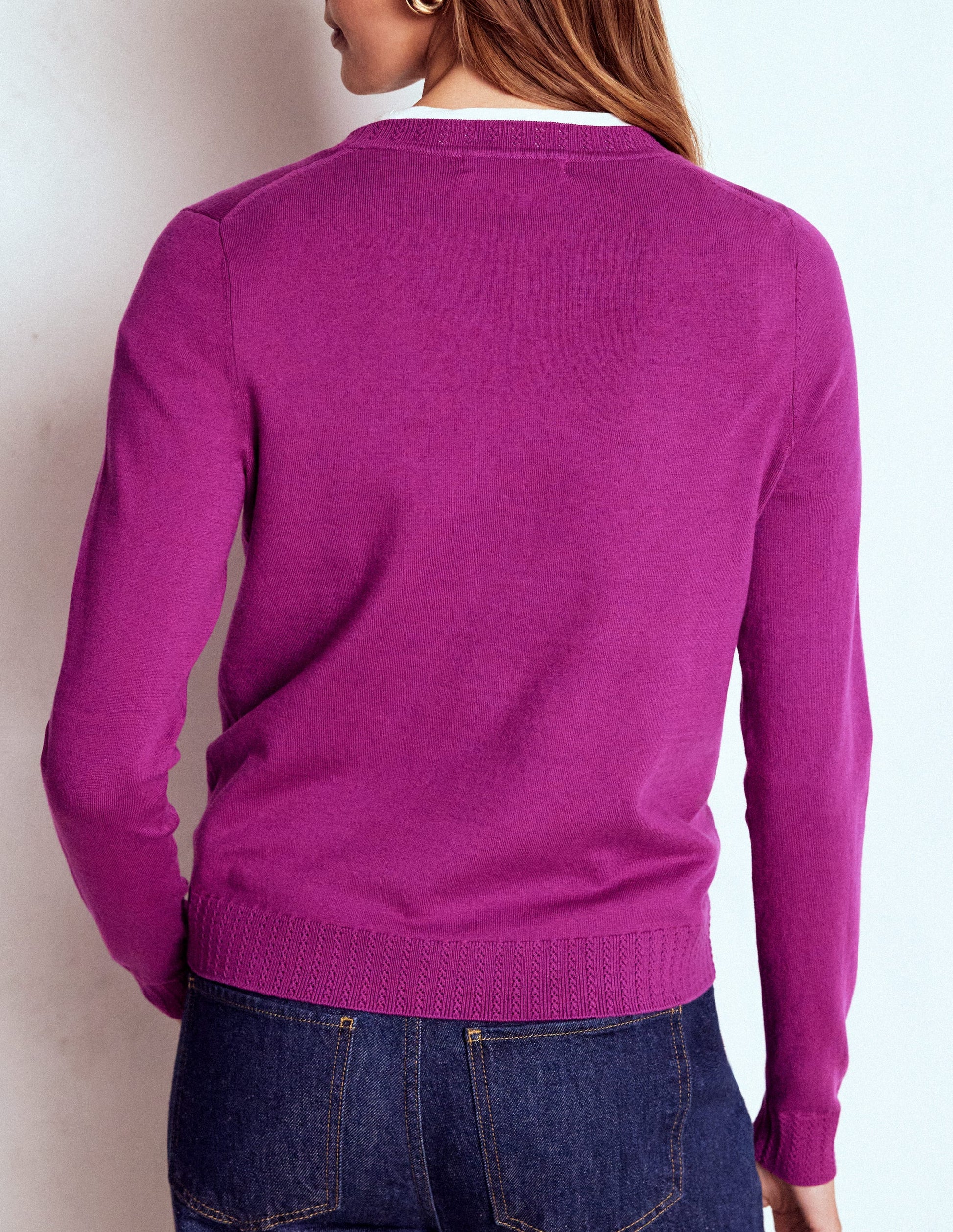 Emilia Cotton Crew Jumper-Regal Purple-3