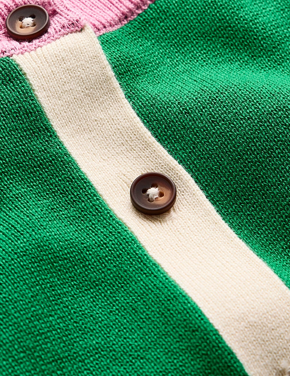 Lara Relaxed Cotton Cardigan-Rich Emerald - Image 6