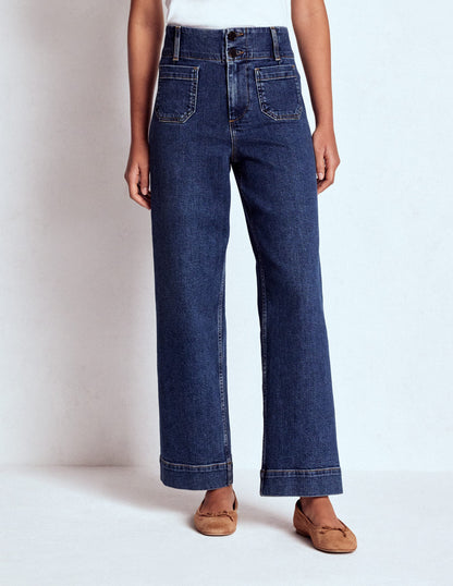 Primrose Patch Pocket Jeans-Mid Vintage-8