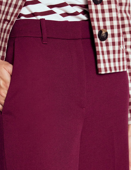 Belgravia Tailored Trousers-Deep Wisteria