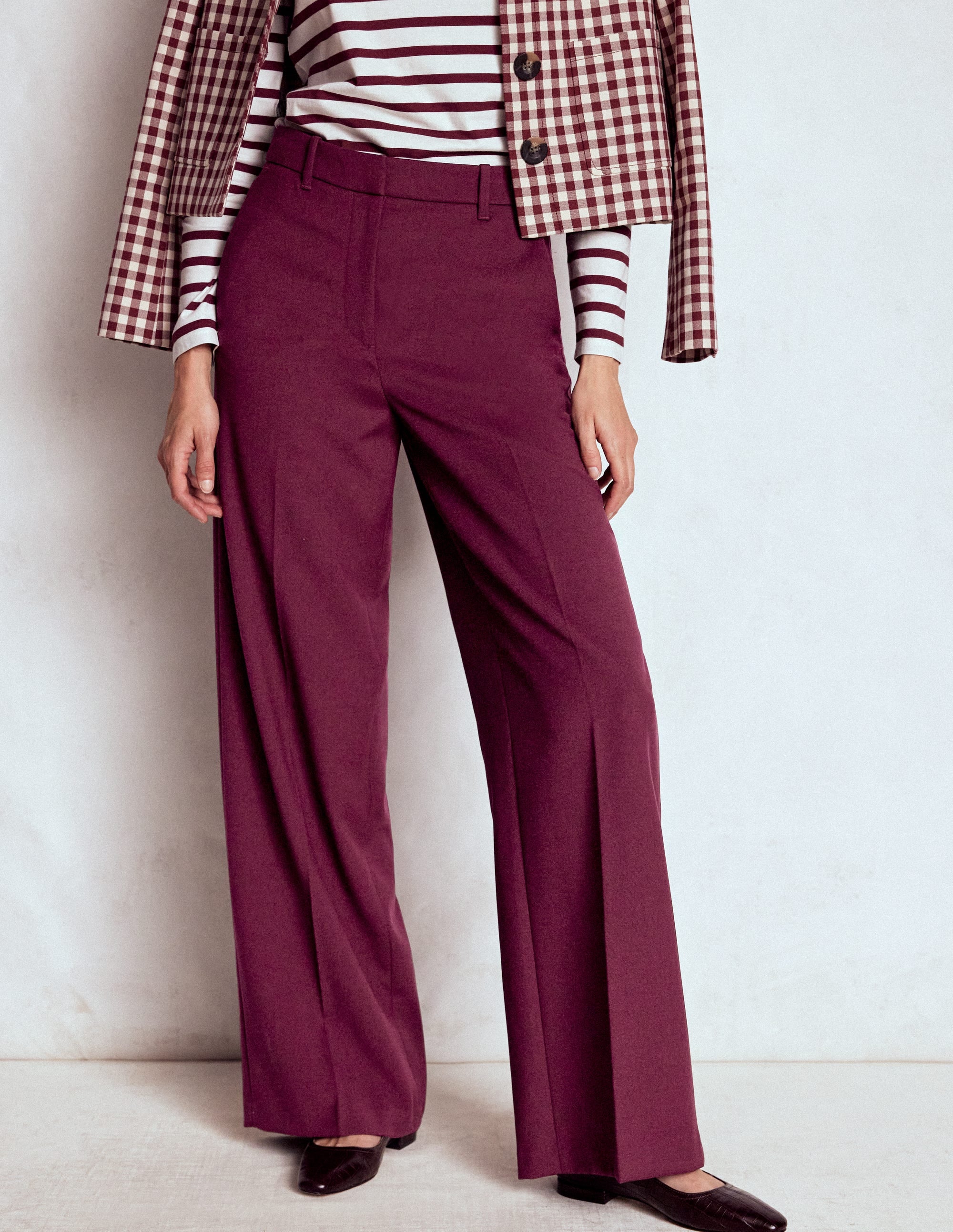 Belgravia Tailored Trousers-Deep Wisteria - Image 4