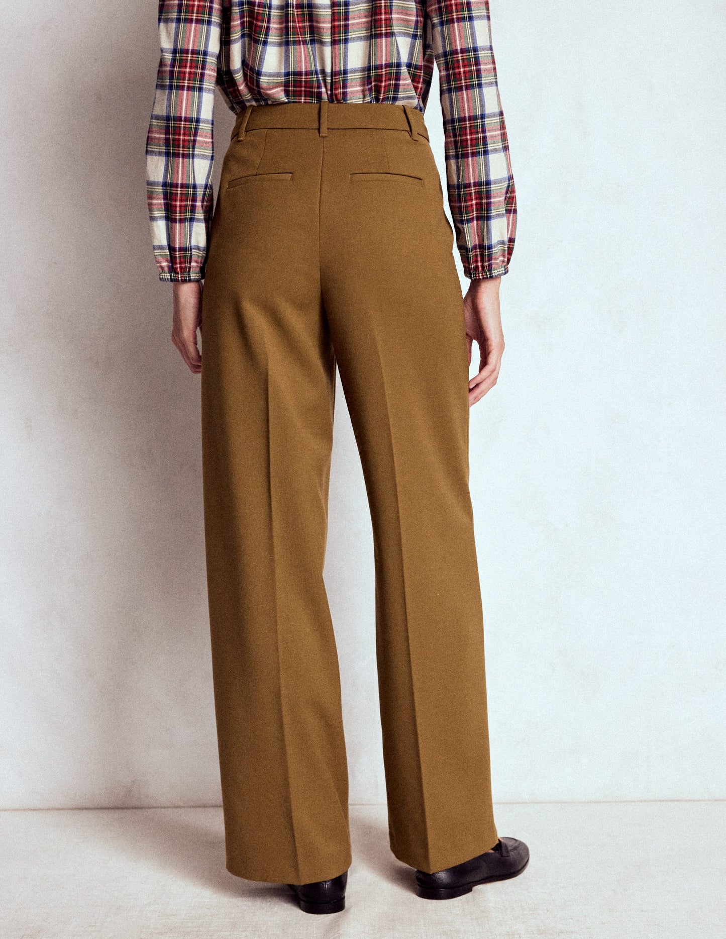 Belgravia Tailored Trousers-Tobacco