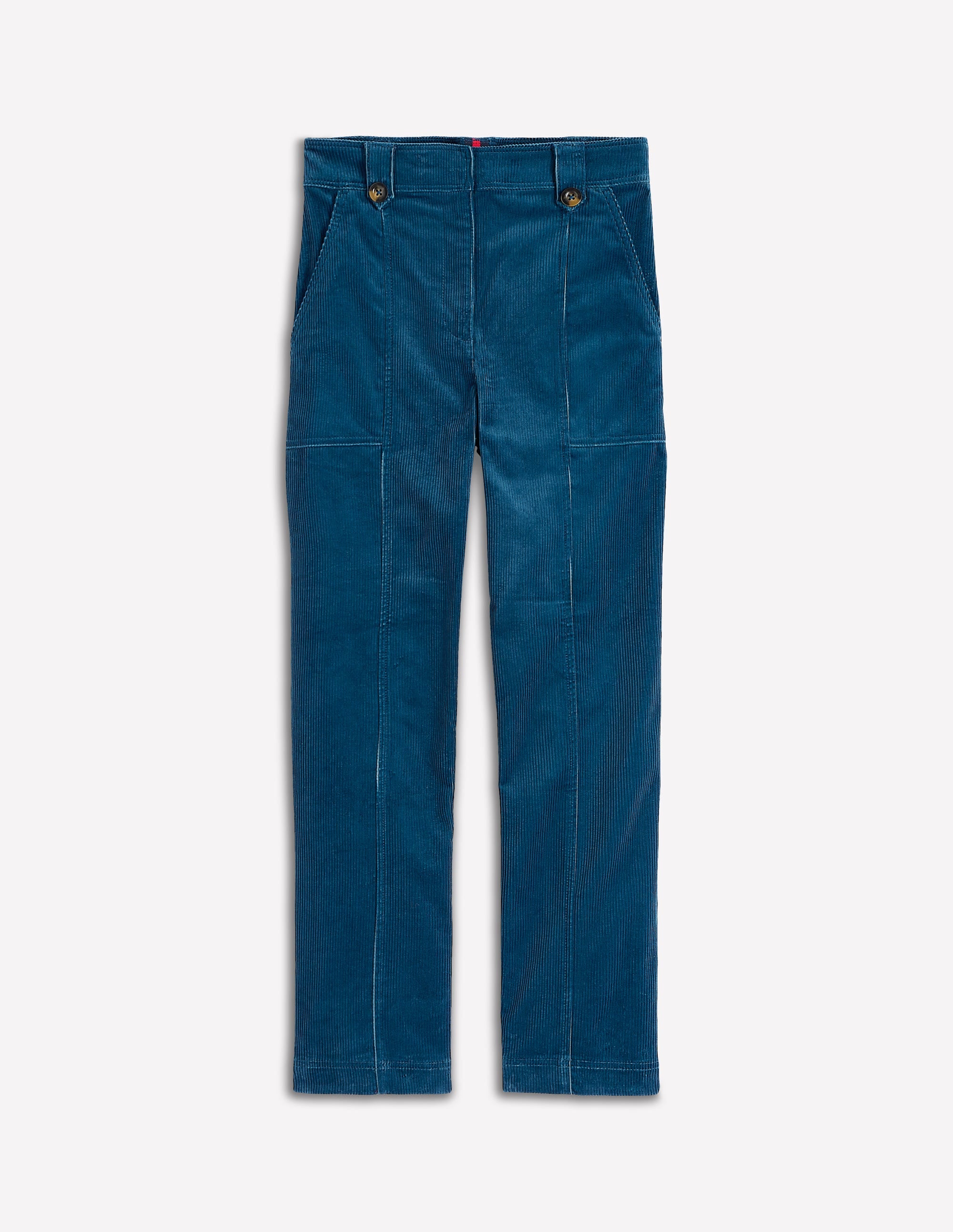 Pimlico Cord Trousers-Indigo Blue - Image 7