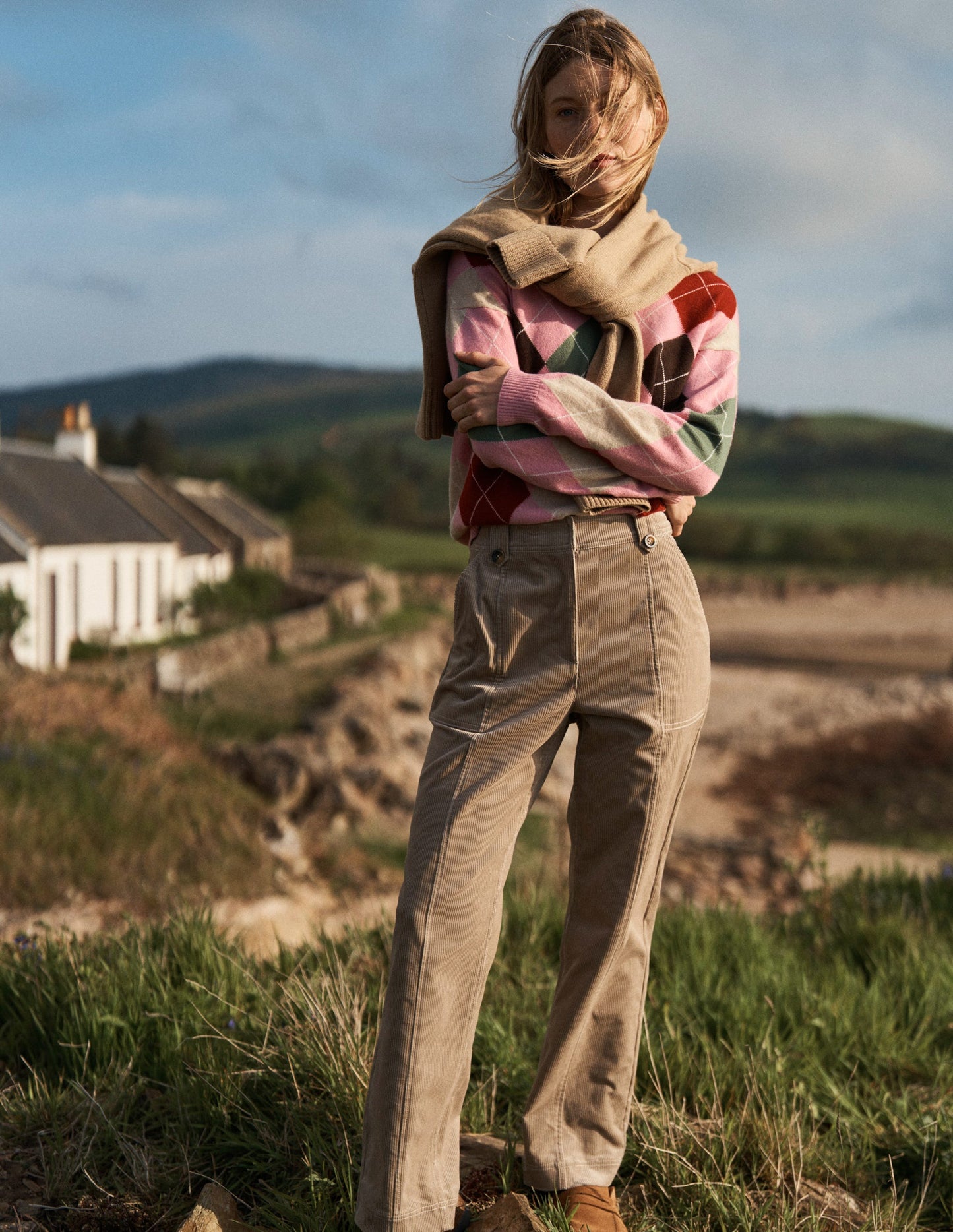 Pimlico Cord Trousers-Nutmeg