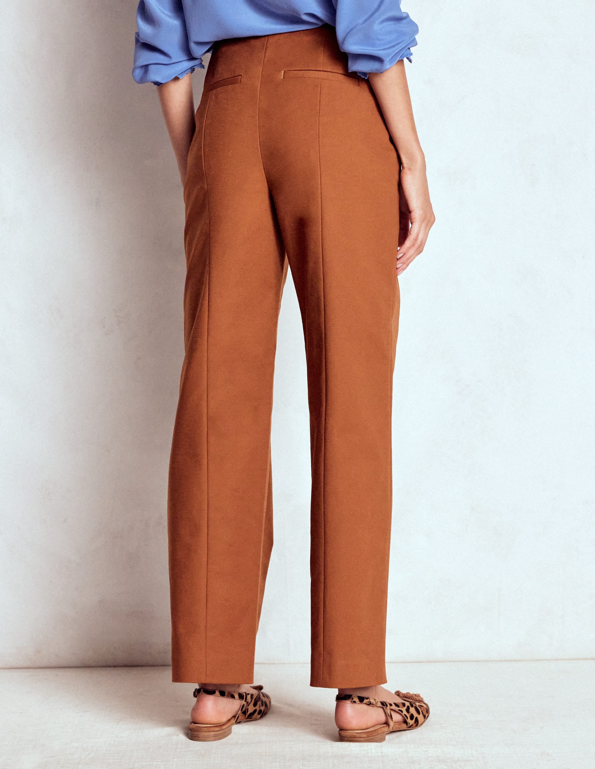 Smart 7/8 Trousers-Russet - Image 5