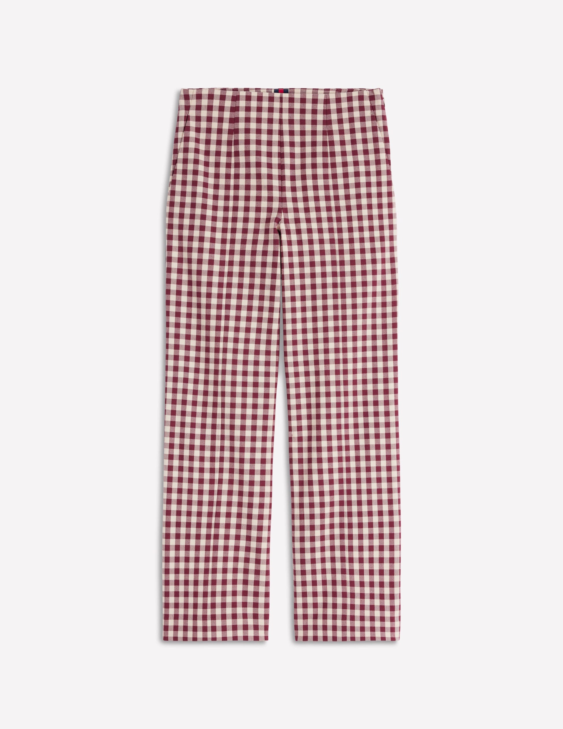 Smart 7/8 Trousers-Port Gingham-6