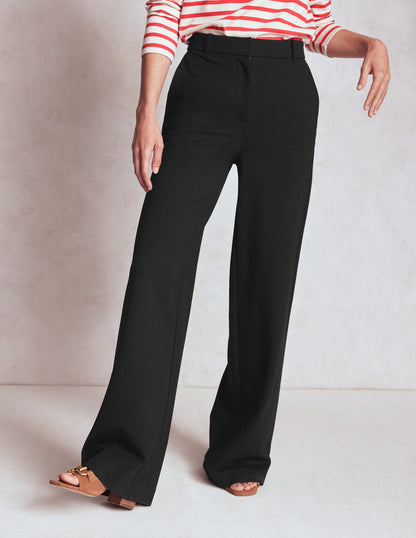 Belgravia Ponte Trousers-Black-2