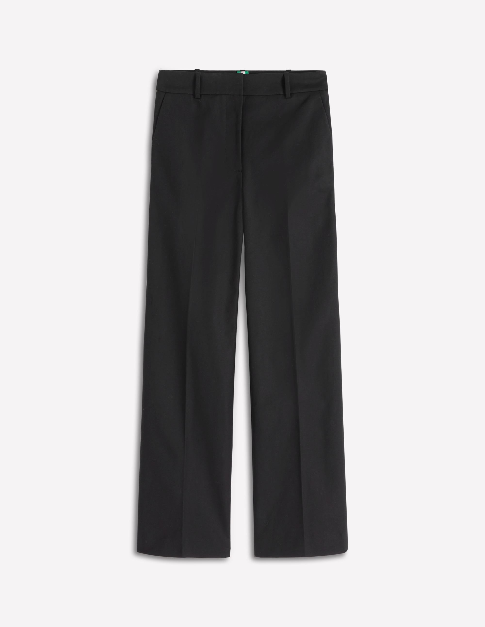 Canonbury Cotton 7/8 Trousers-Black - Image 6