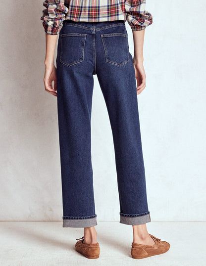 Mid Rise Stretch Jeans-Dark Vintage-4