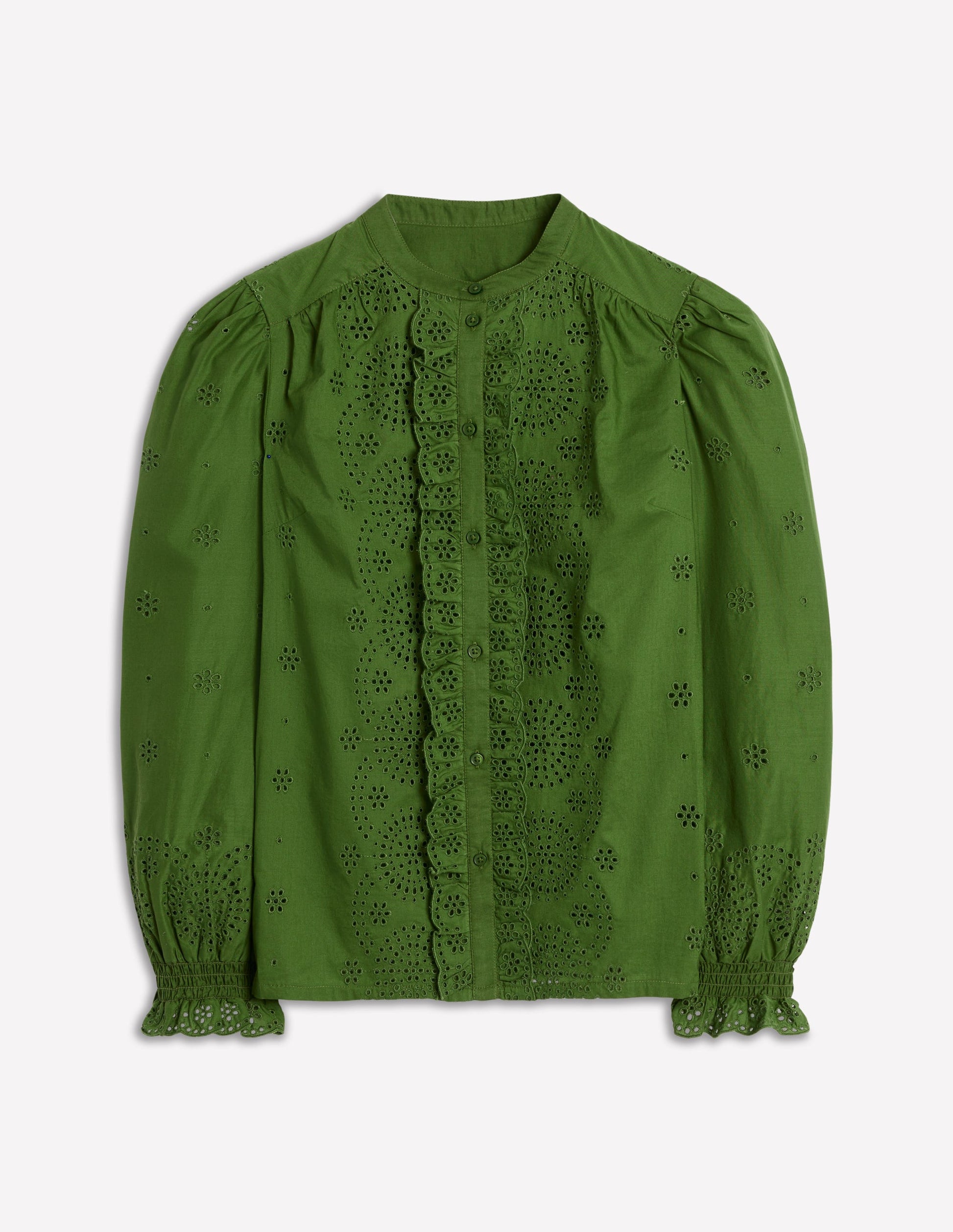 Alice Broderie Top-Promenade Green-5