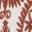 Mila Lace Trim Top-Ivory and Cognac, Ornate Geo