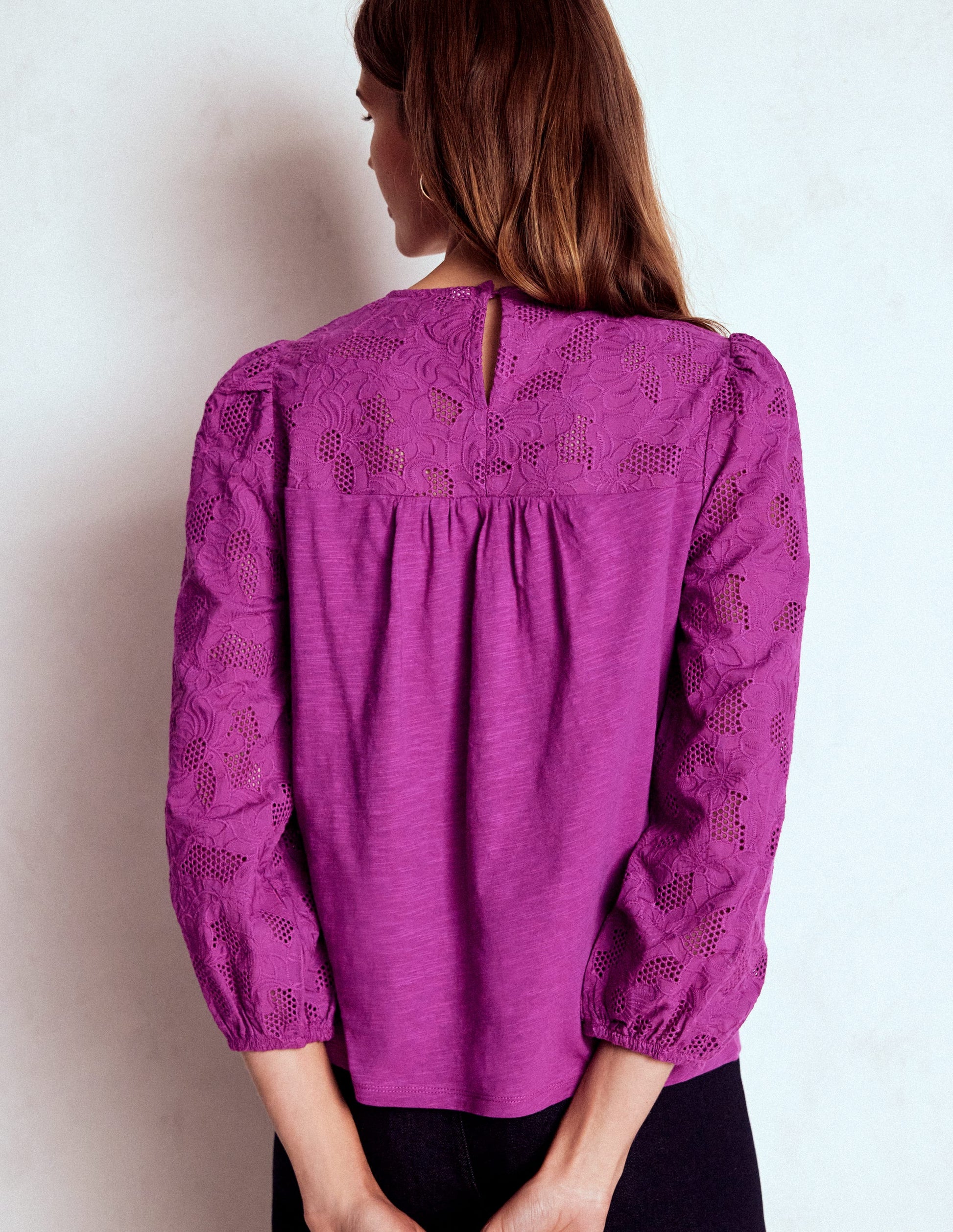 May Broderie Top-Regal Purple-4