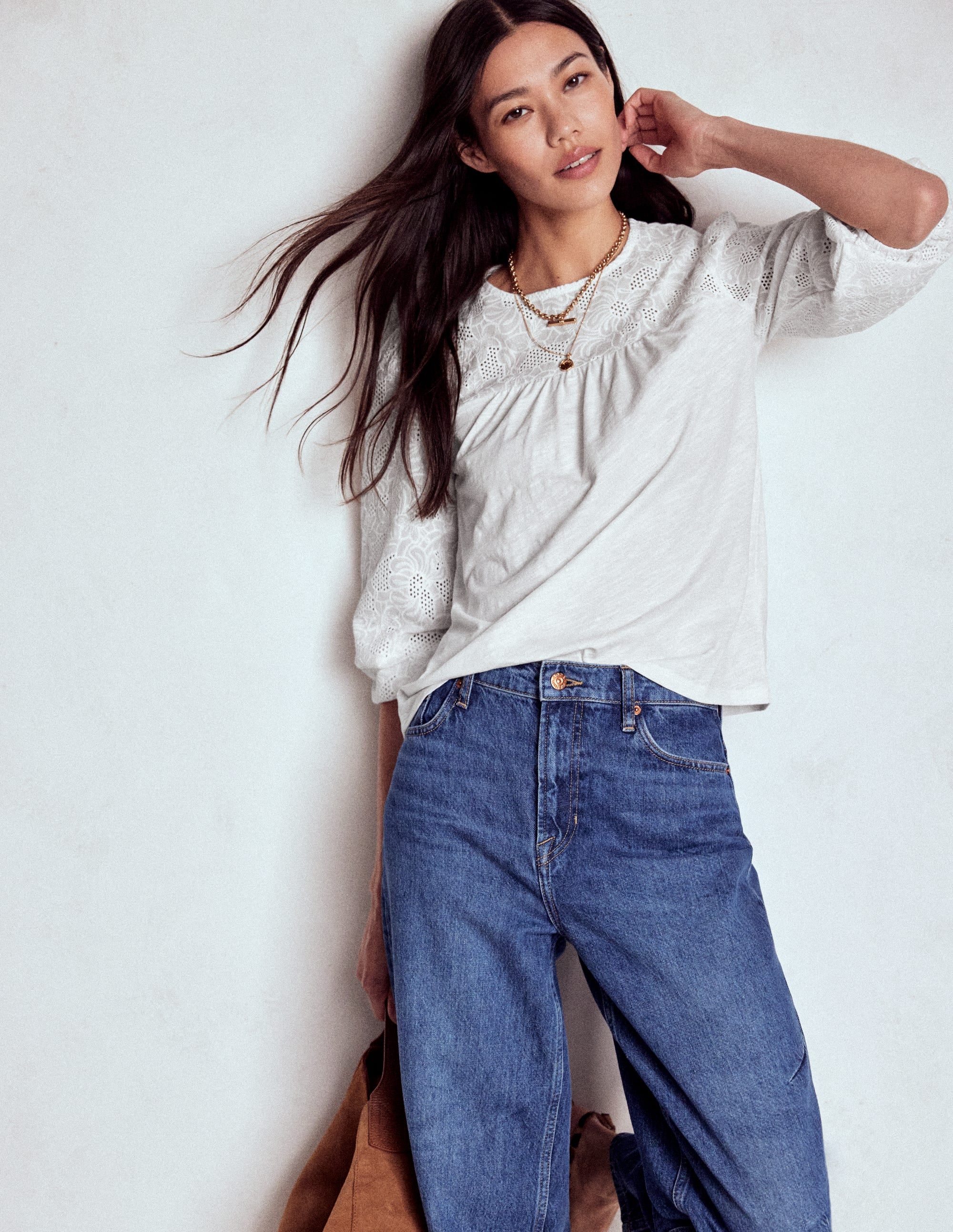 May Broderie Top-White - Image 1
