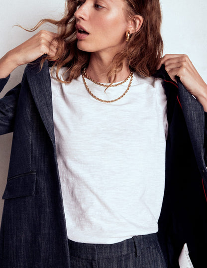 Woodbridge Twill Blazer-Indigo-7