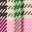 Lancaster Belted Mac-Brown, Neon Pink Check