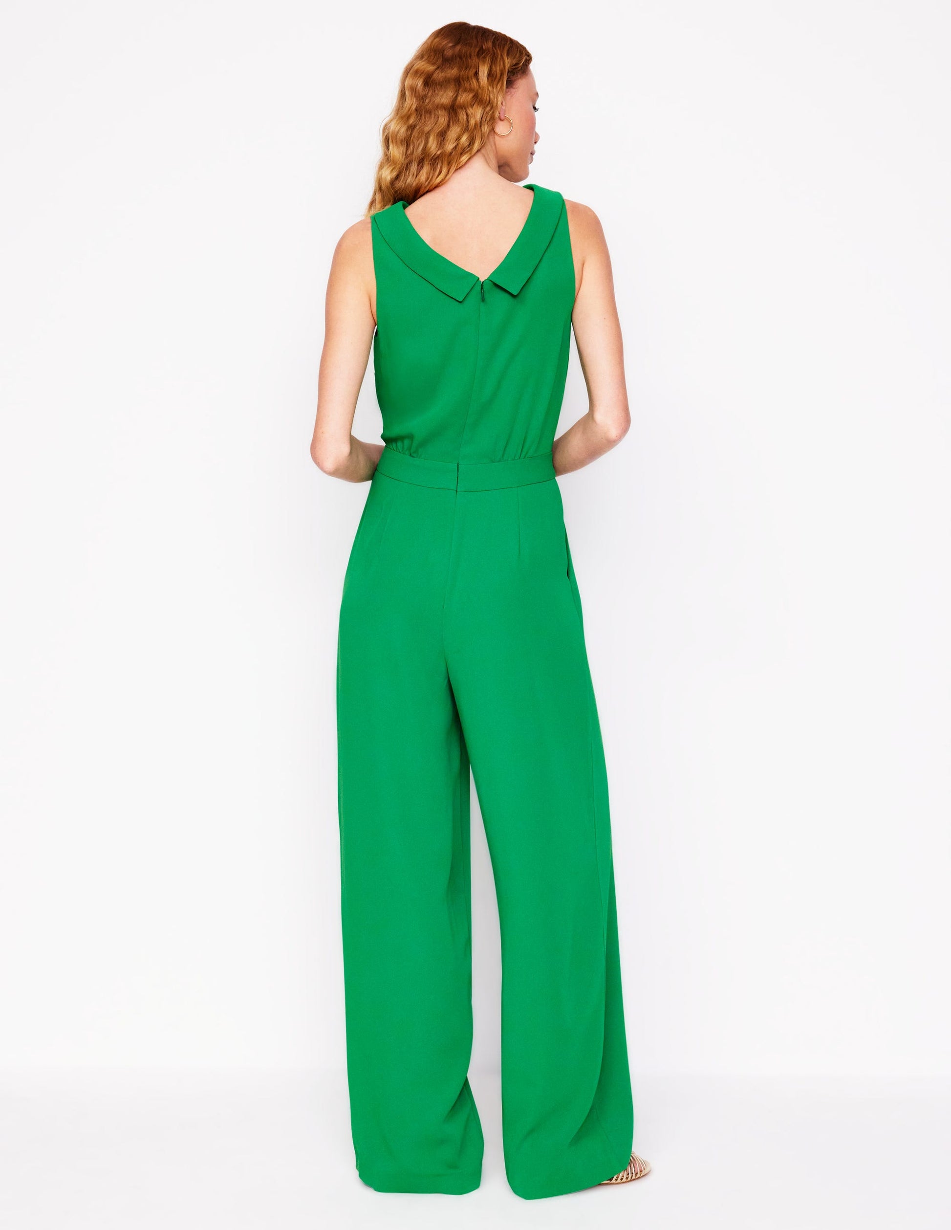 Clarissa Jumpsuit-Rich Emerald-3