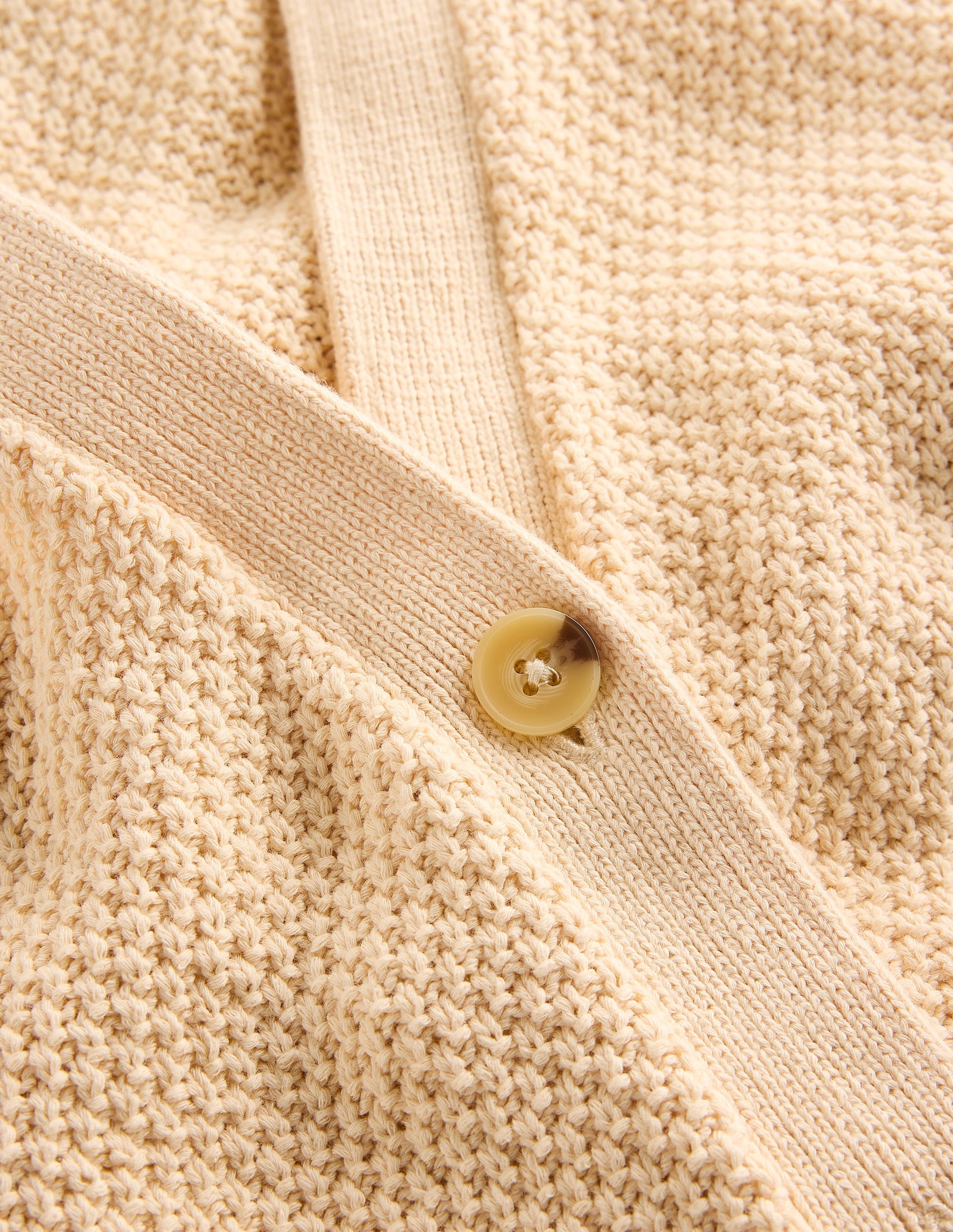 Cotton Sleeveless Cardigan-Warm Ivory-7