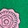 Nadia Poplin Maxi Skirt-Green Stamp, Dahlia Sprig