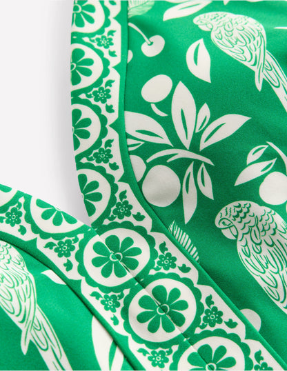 Ios V Panel Swimsuit-Rich Emerald, Ornate Tropics-6