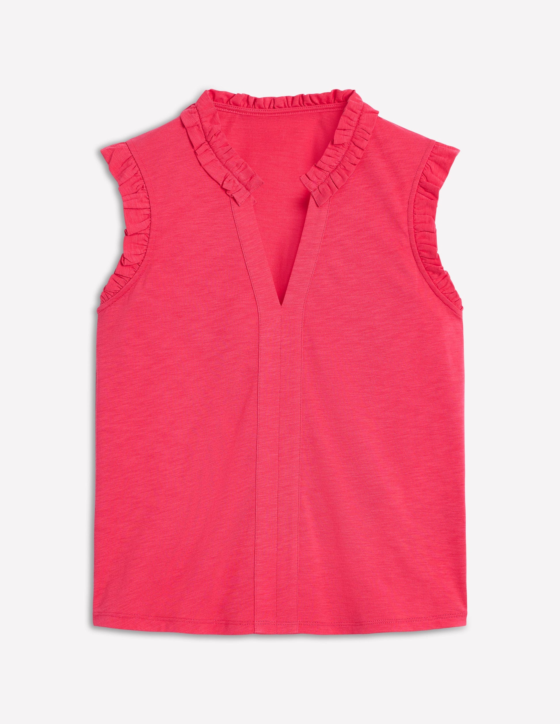 Lola Sleeveless Top-Rethink Pink-5
