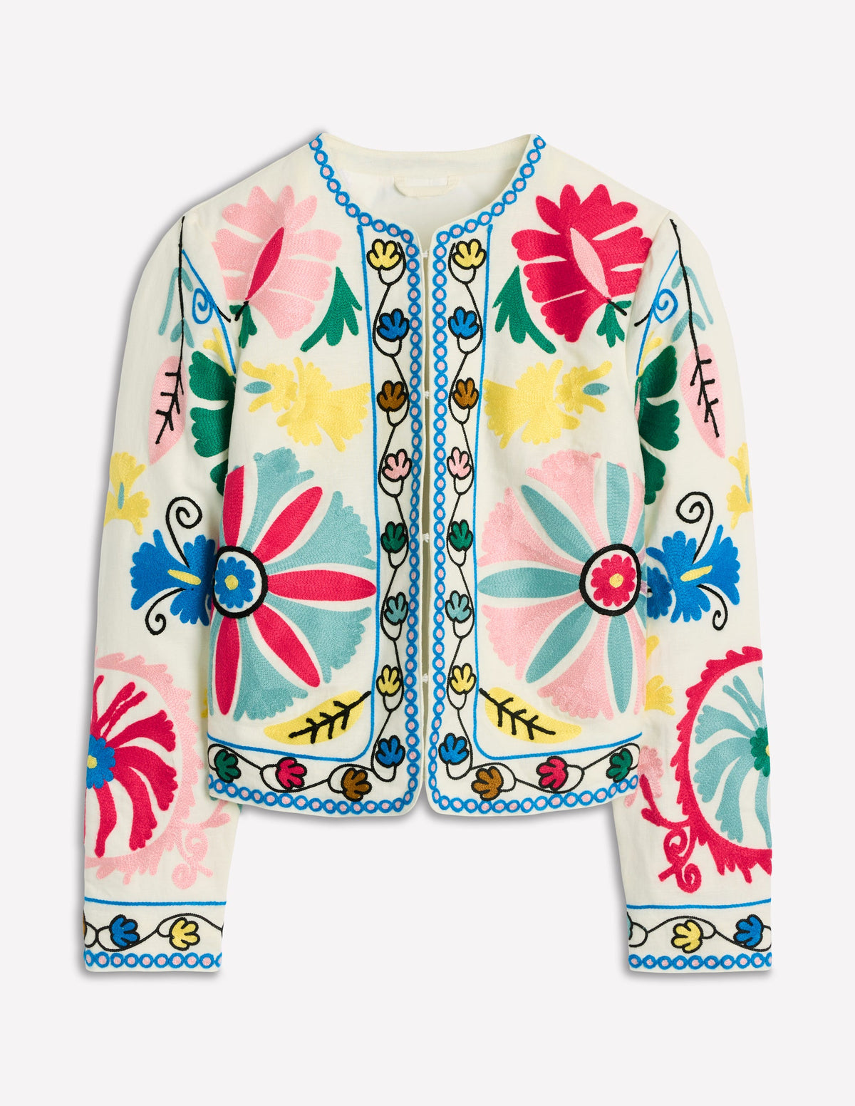 Embroidered Item Jacket-Multi Embroidery - Image 7