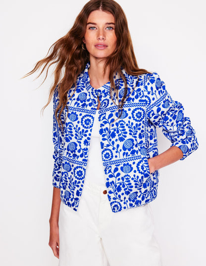 Highbury Quilted Jacket-Vine Tile-1