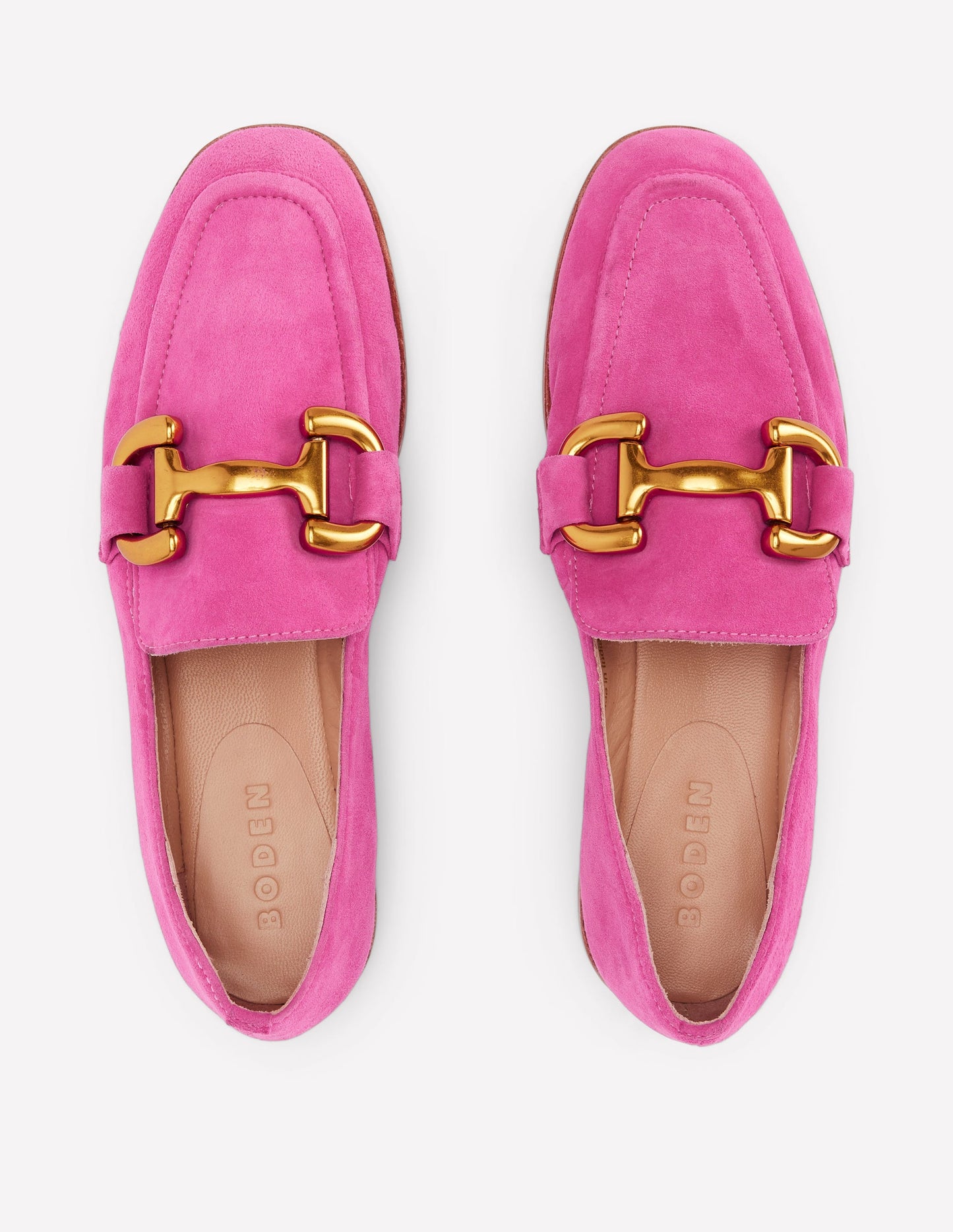 Iris Snaffle Loafers-Pink Peony