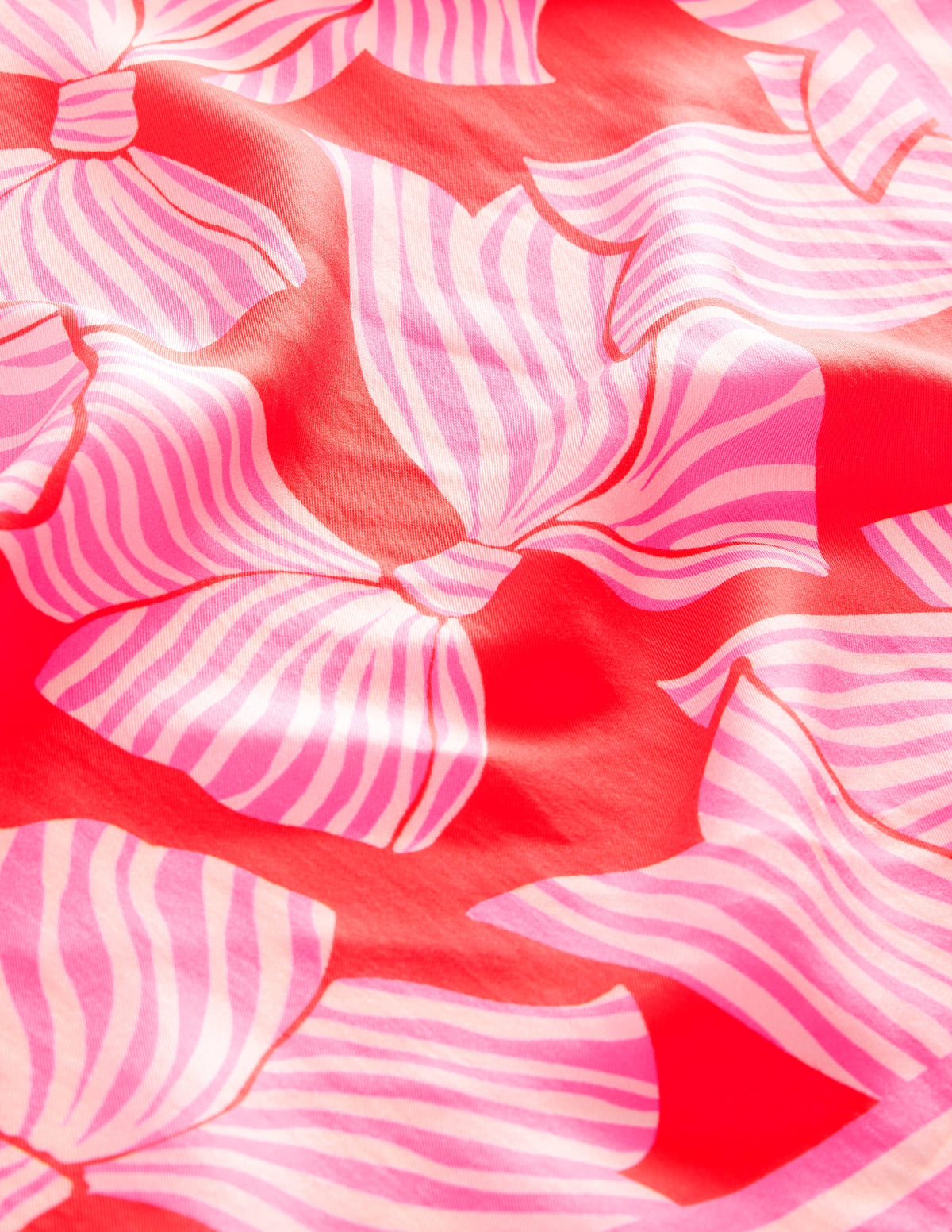 Elisabeth Silk Square Scarf-Conversational Bow Scatter - Image 3