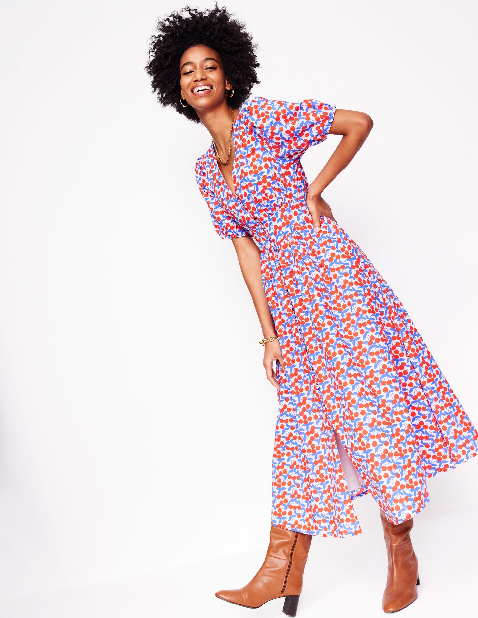 Cotton Midi Boden Womens Dresses Women's Everyday Dresses Boden USA Cotton Midi Boden Womens Dresses Women's Everyday Dresses Boden USA