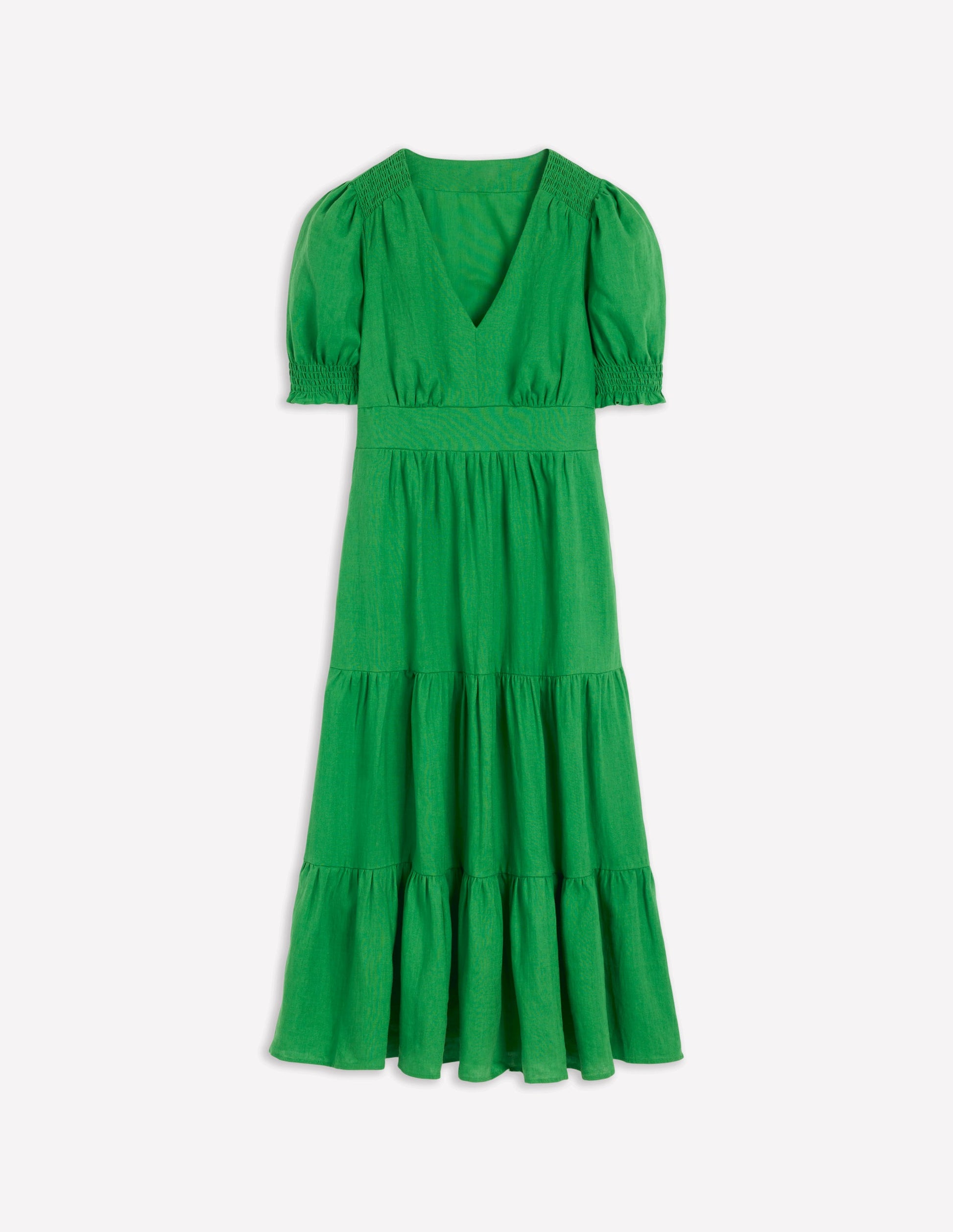 boden puff sleeve tiered midi dress Buy Boden Black Anna Tiered Midi Dress from Next USA