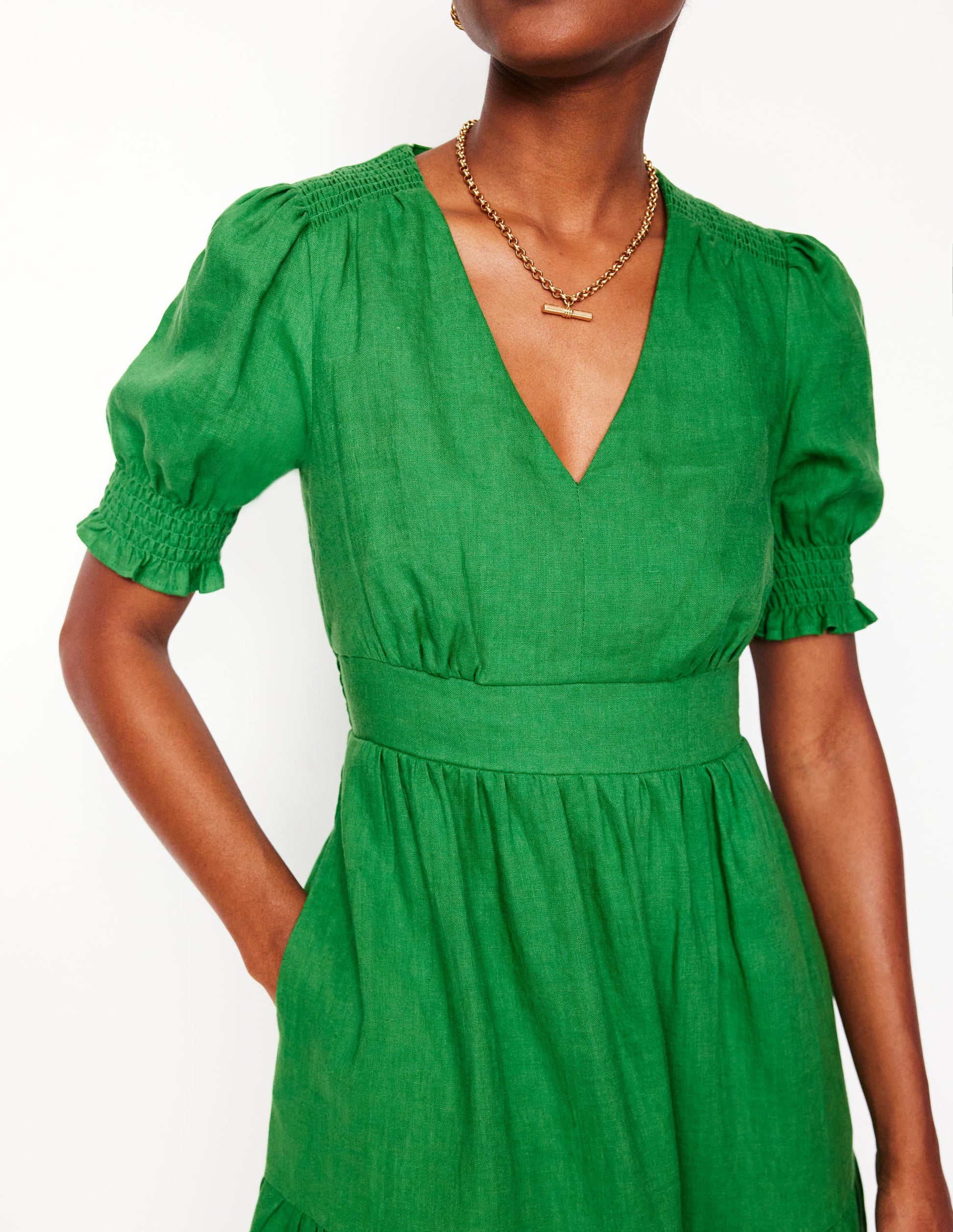 boden linen tiered dress Boden Women's Multi Tiered Maxi Dress