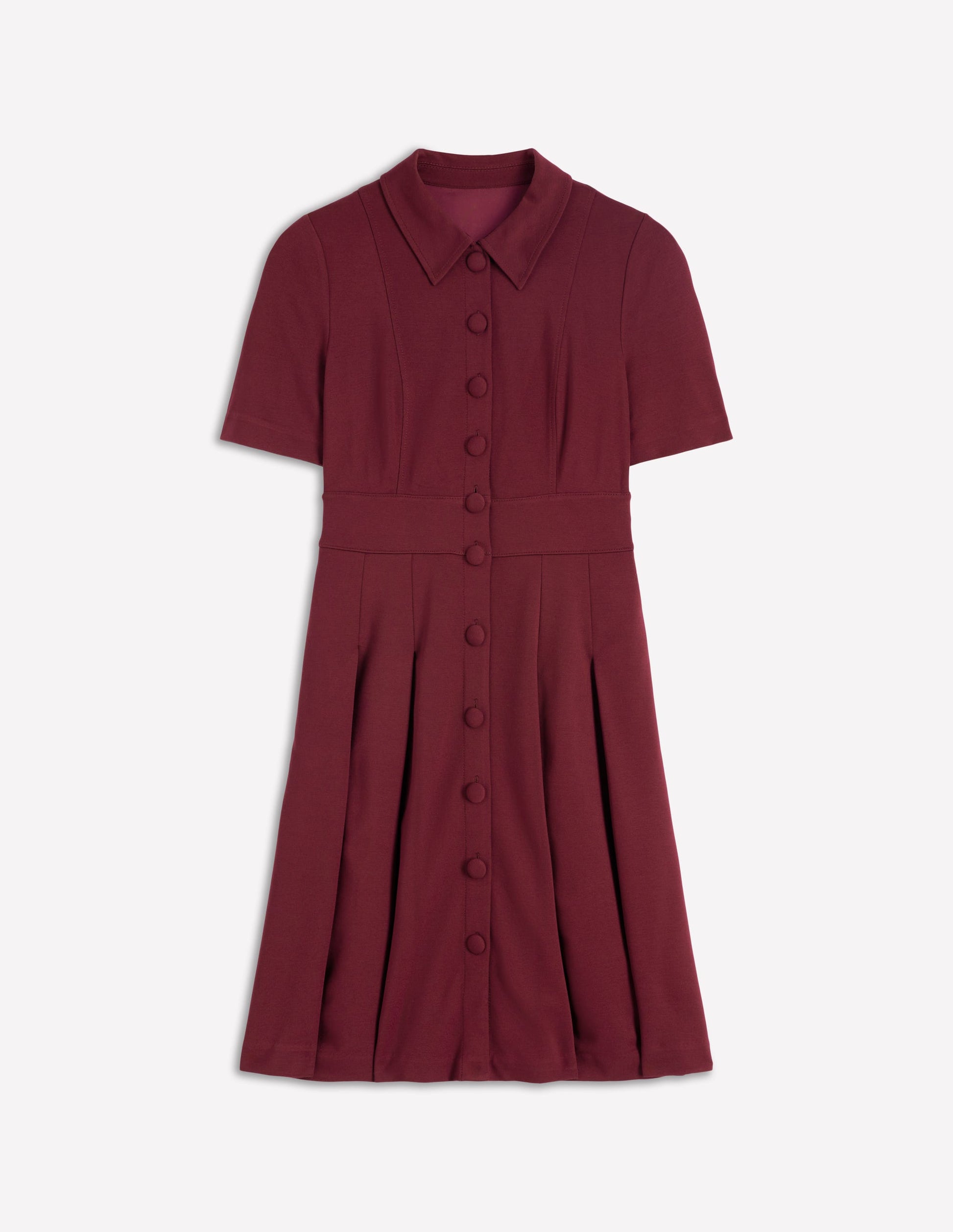 Bridget Ponte Short Dress-Deep Wisteria-5