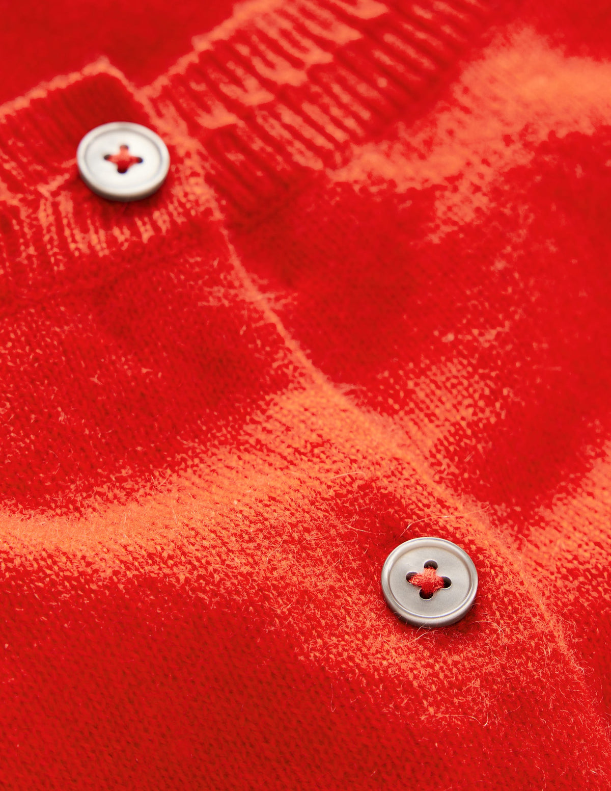 Eva Cashmere Cropped Cardigan-Poppy Red - Image 6