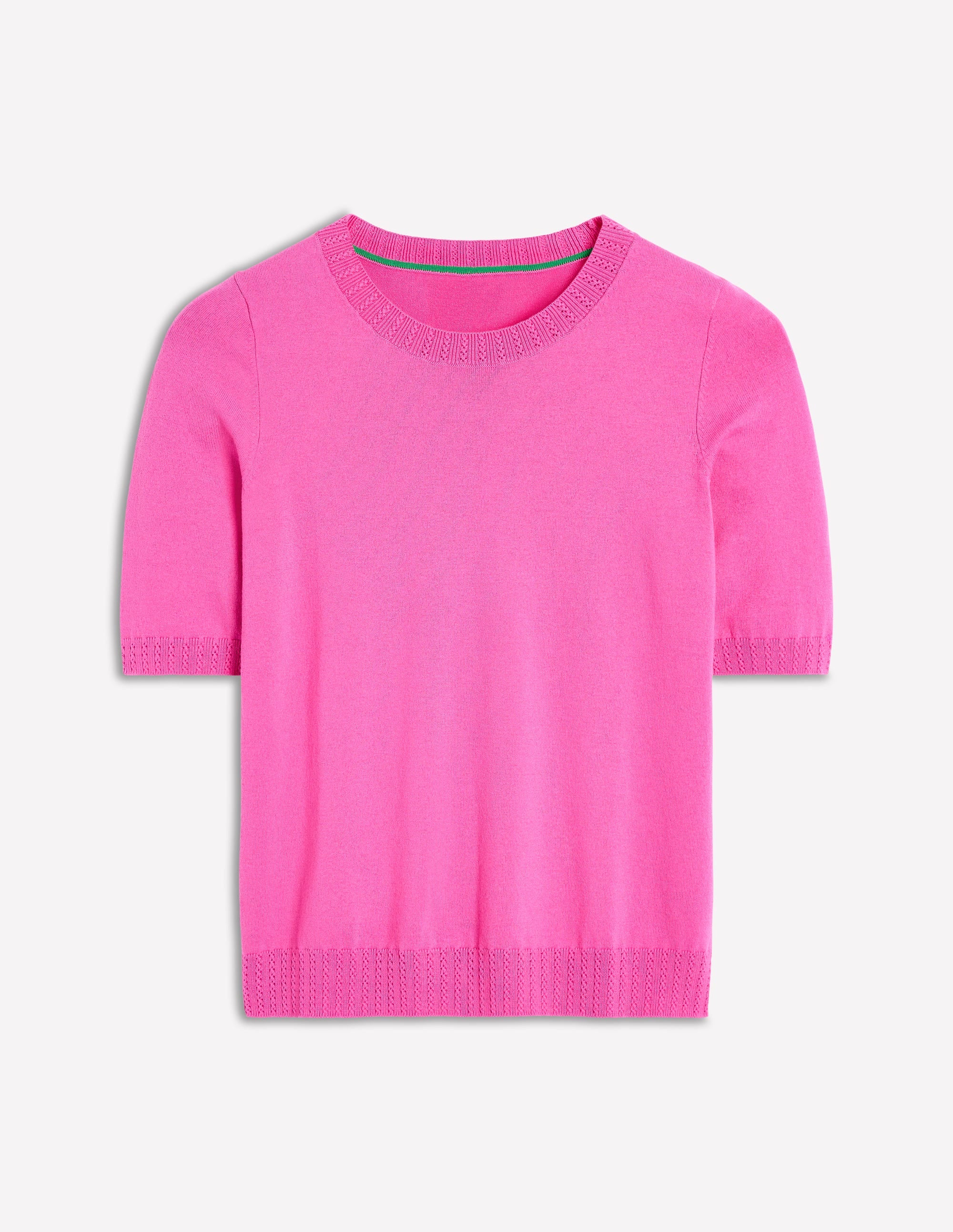 Emilia Cotton Crew T-shirt-Tickled Pink - Image 5