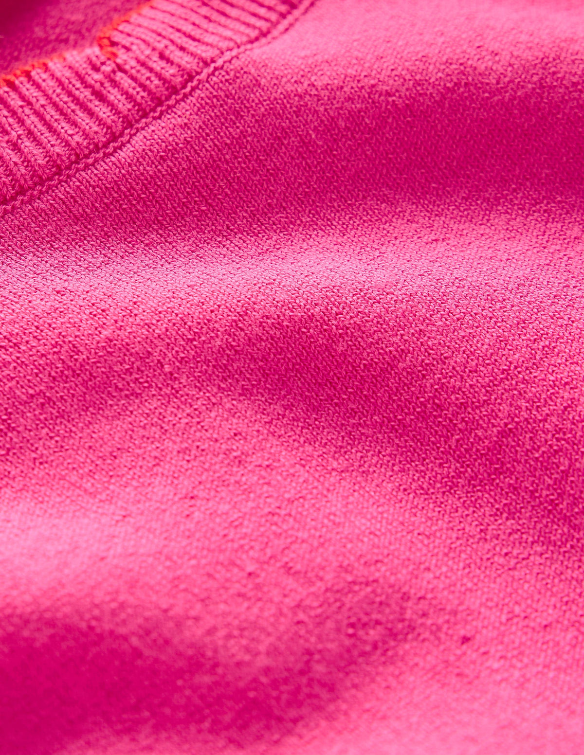Pru Scallop Trim Jumper-Pink Peony - Image 6