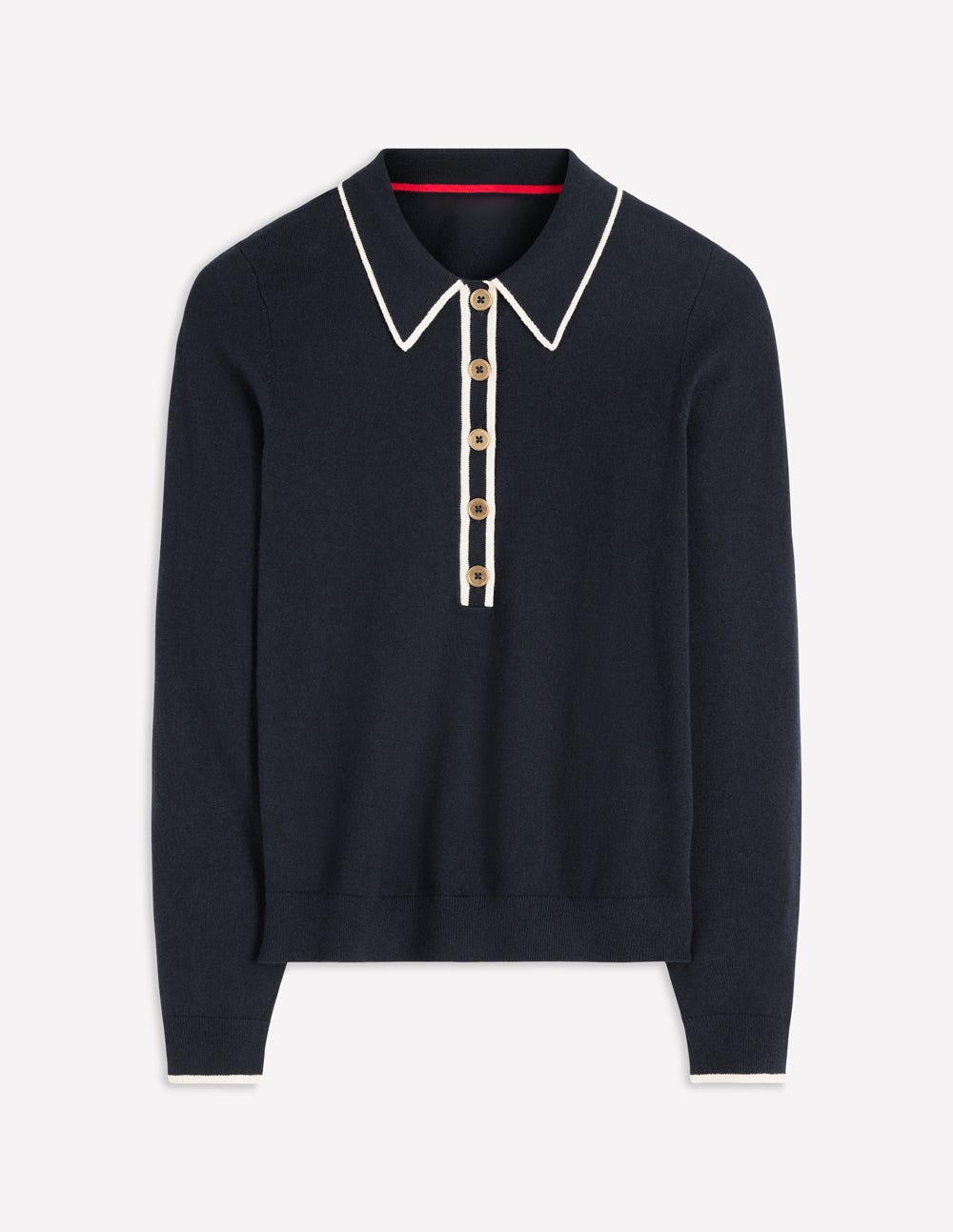 Liz Henley Jumper-Navy - Image 5