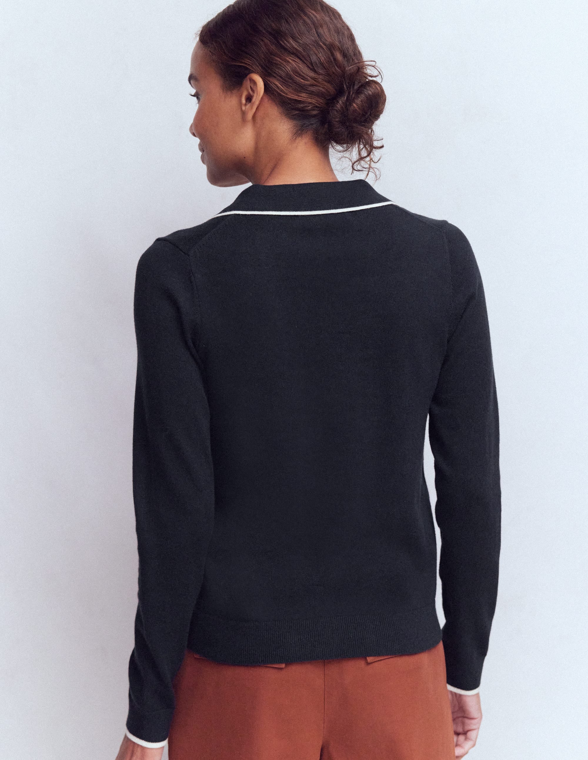 Liz Henley Jumper-Navy - Image 3