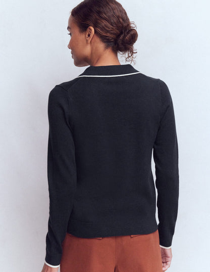 Liz Henley Jumper-Navy-4