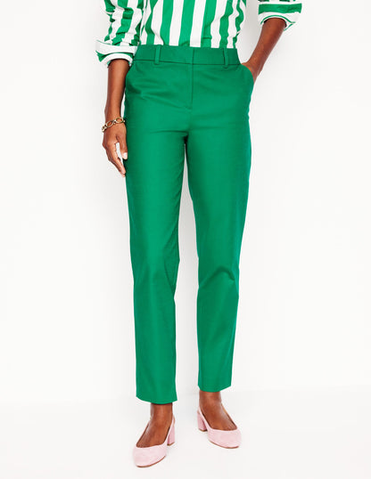 Richmond 7/8 Trousers-Rich Emerald