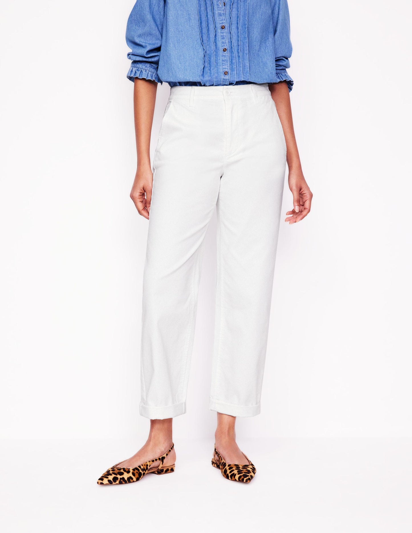 Barnsbury Chino Trouser-White