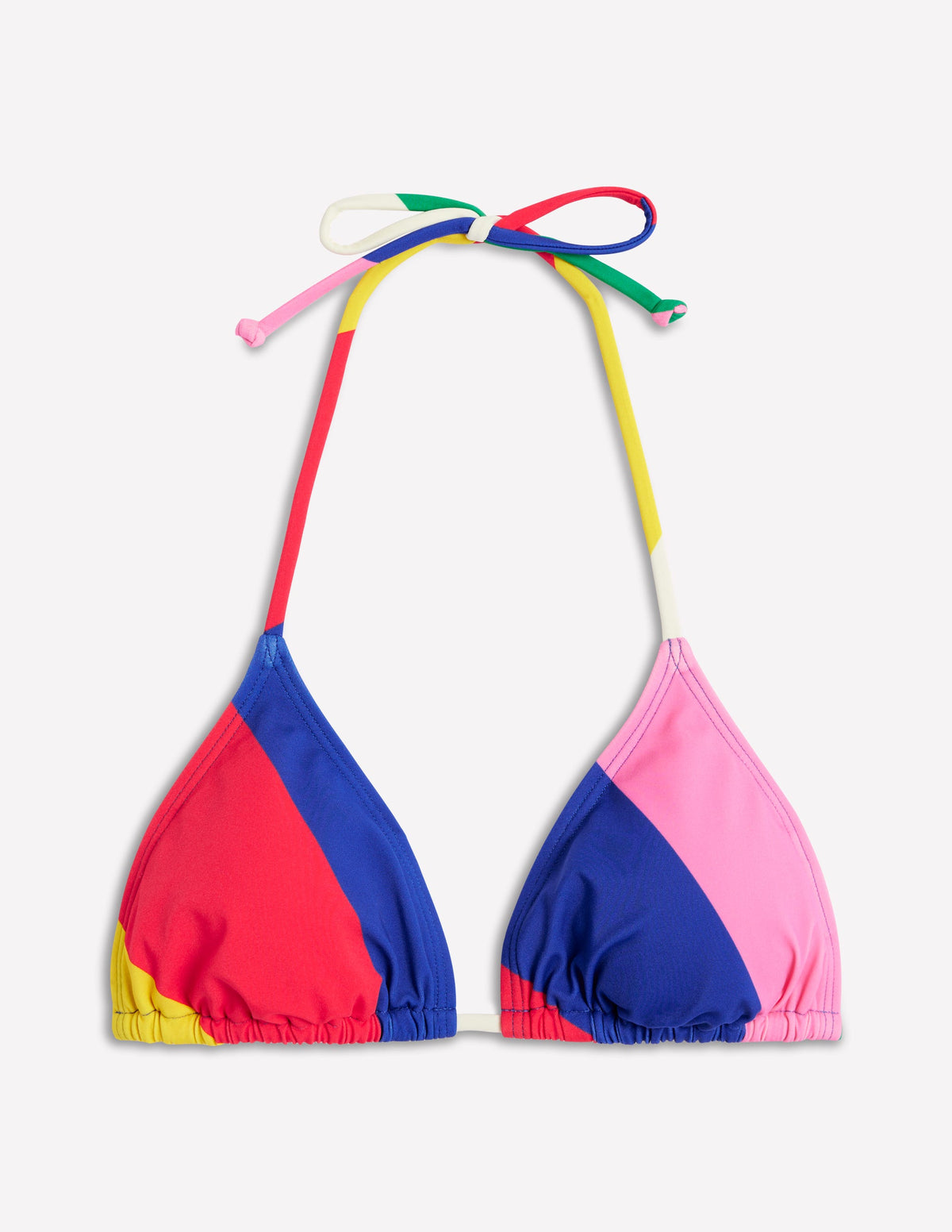 Symi String Bikini Top-Multi, Rainbow Cascade - Image 5