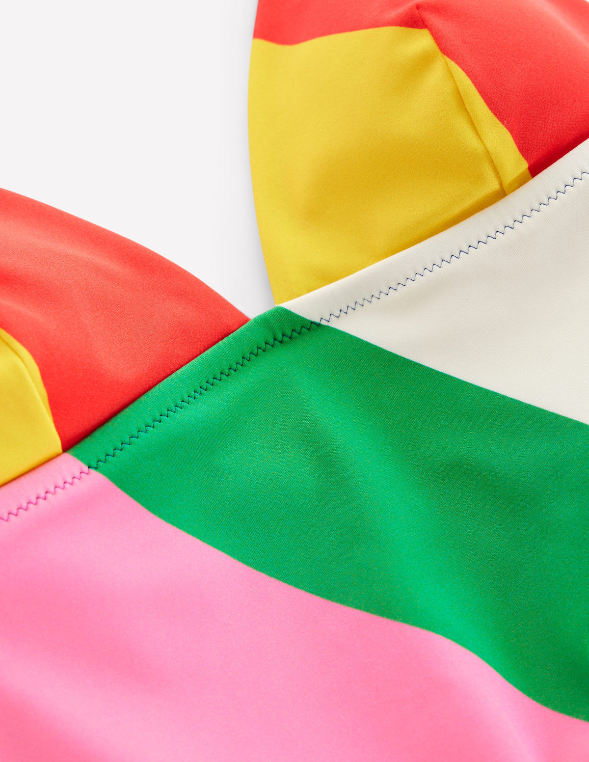 Cascade String Symi String Swimsuit - Multi, Rainbow Cascade | Boden Global