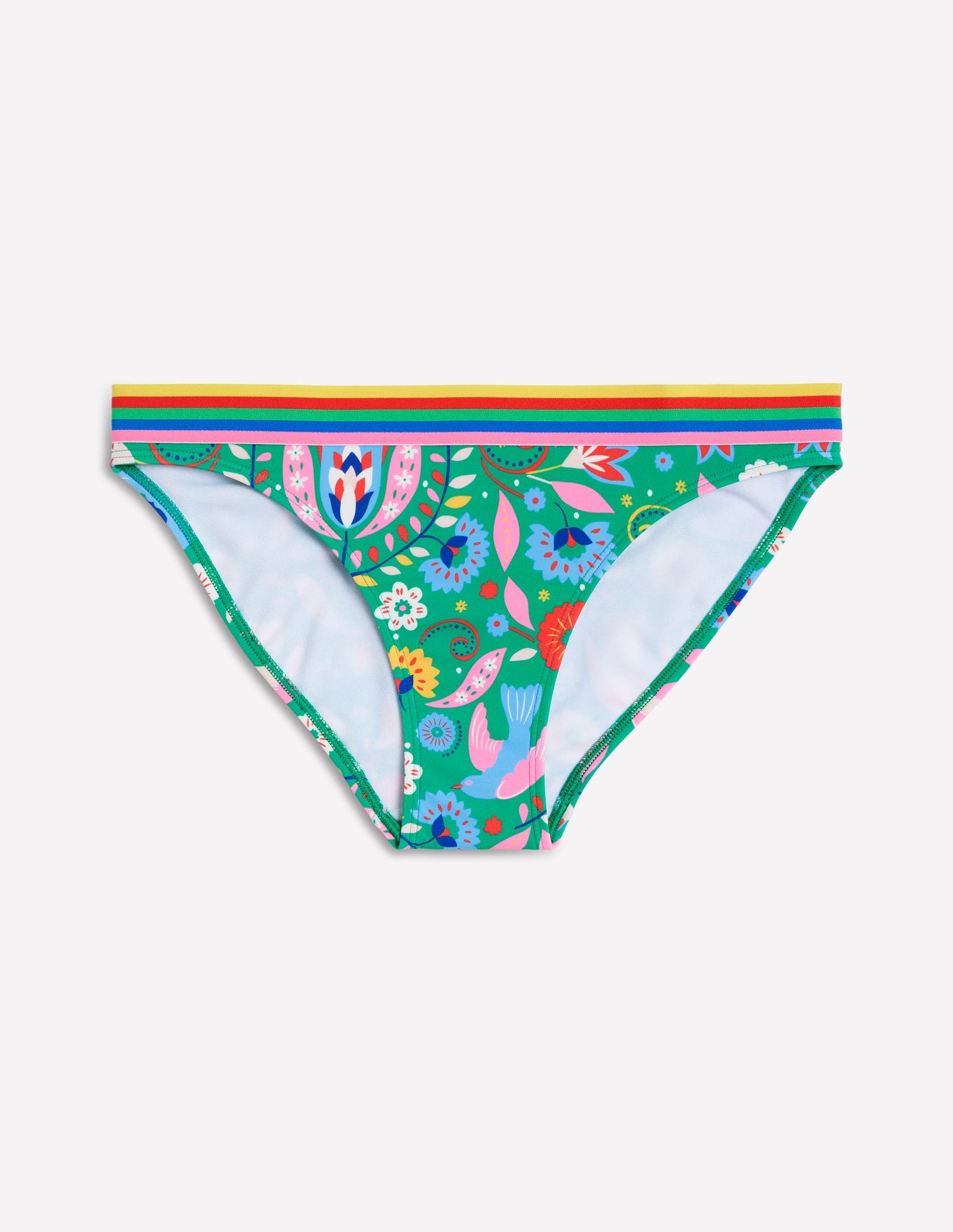 Multicolour Strap Bottoms-Green, Decorative Garden