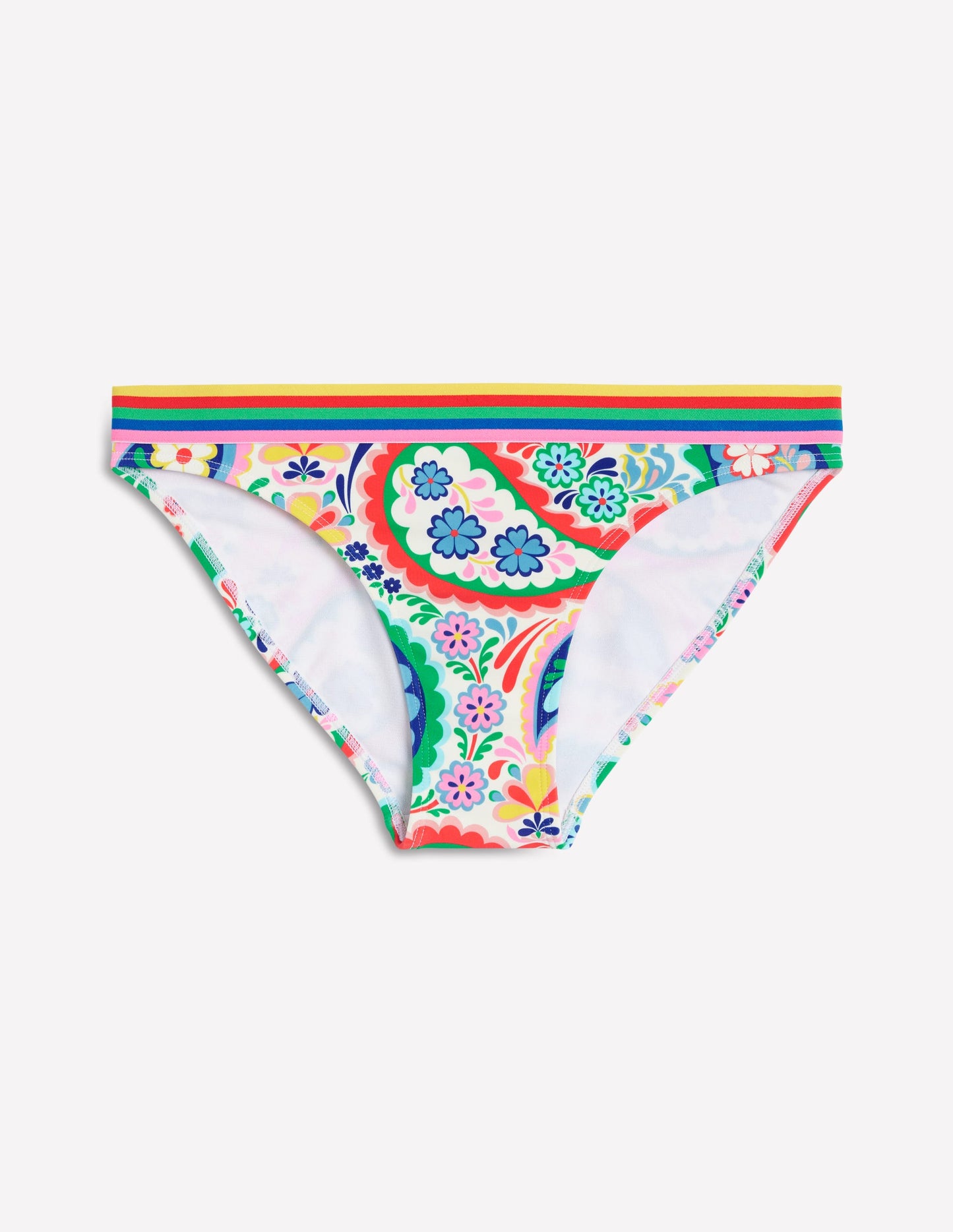 Multicolour Strap Bottoms-Multi, Meadow Paisley