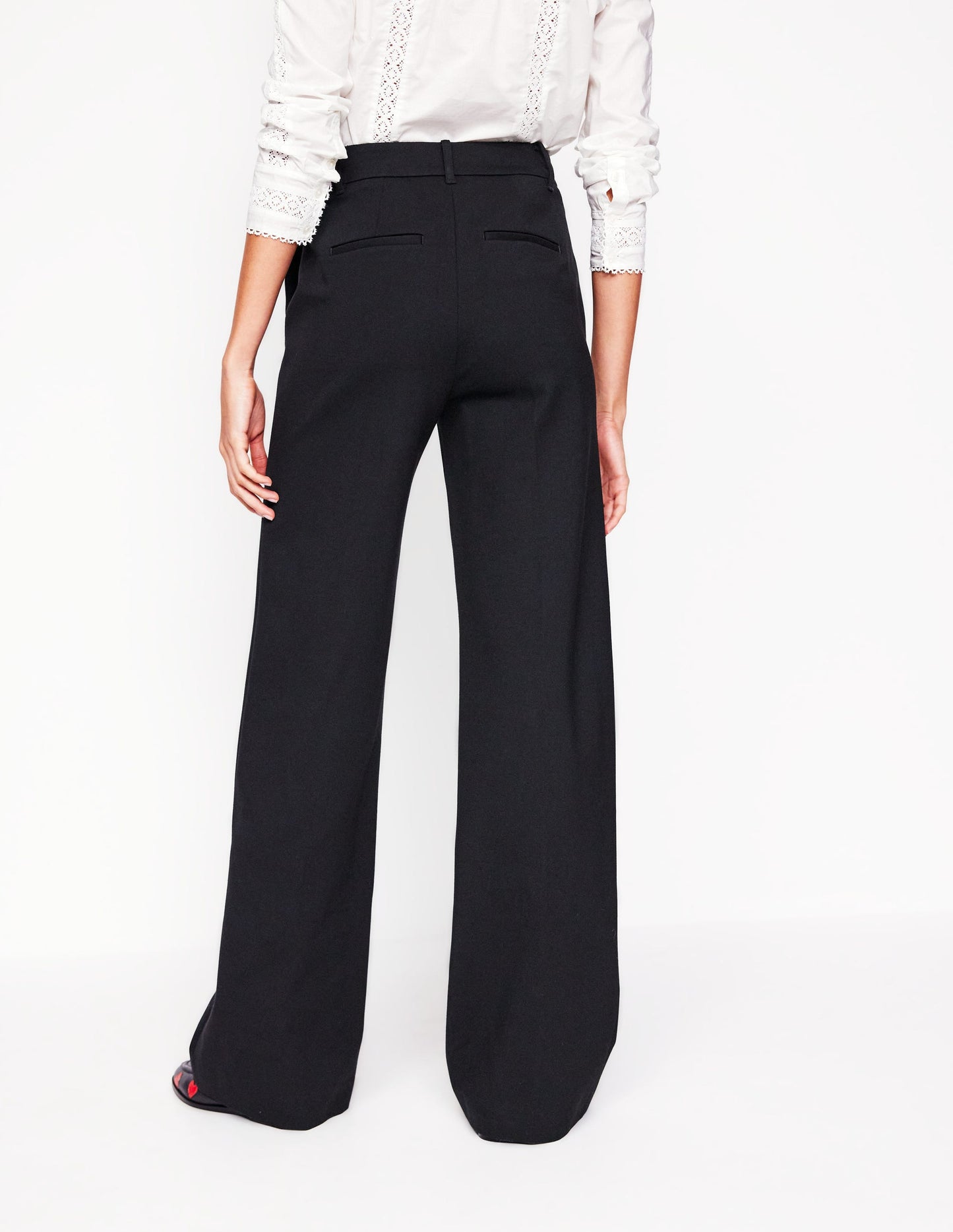 Westbourne Ponte Trousers-Black