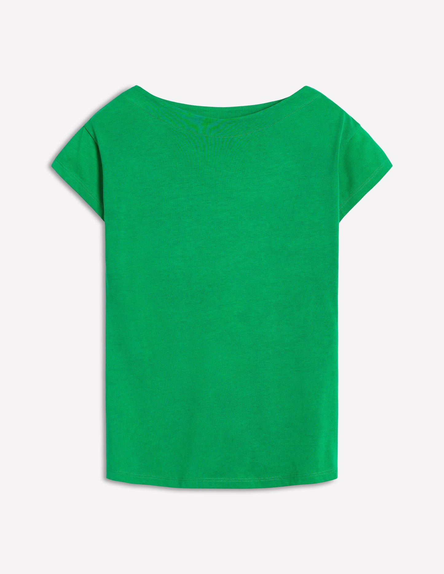 Supersoft Boat Neck T-Shirt-Rich Emerald