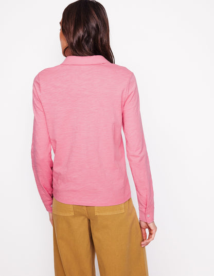 Amy Jersey Shirt-Formica Pink