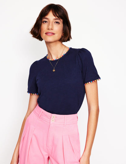 Ali Jersey T-Shirt-Navy, Multi-1